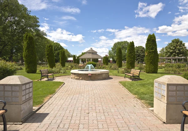 Boise Idaho downtown public park. — Stock Photo, Image