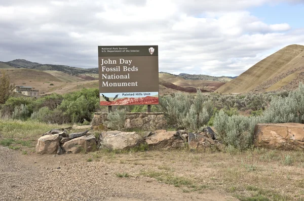 John Day Fossil Betten Oregon National Monument. — Stockfoto
