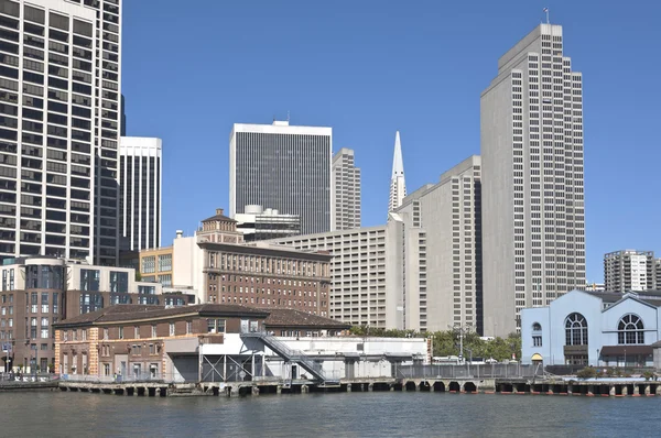 San Francisco Californië centrum het platform. — Stockfoto