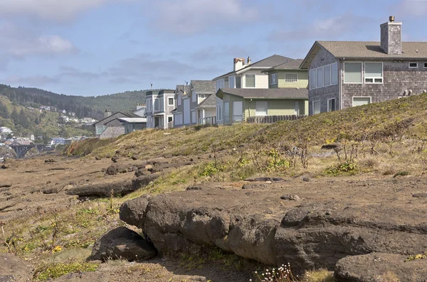 Oregon coast real estate a krajina. — Stock fotografie