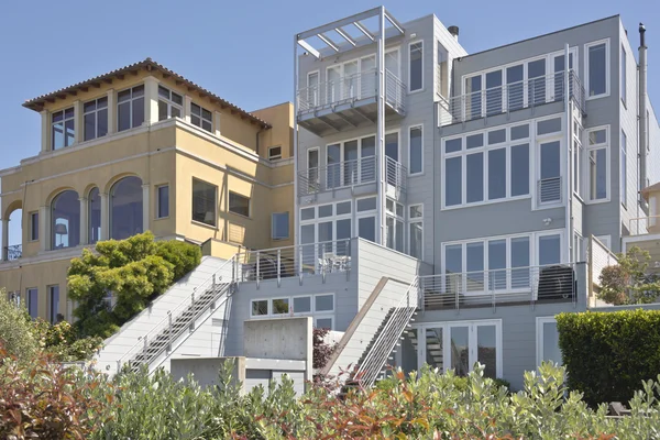 San Francisco Kalifornien villaarkitektur. — Stockfoto