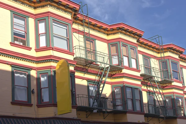 San Francisco California architecture and neighborhood. — Stock Photo, Image