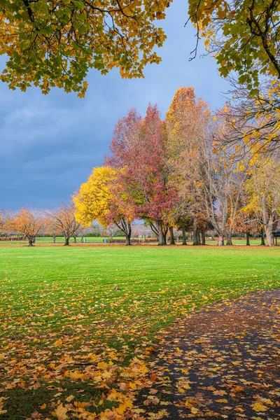 Stormy Weather Public Park Colorful Landscape Oregon — Stock Photo, Image