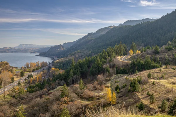 Columbia Gorge Rivière Hood Campagne État Oregon — Photo