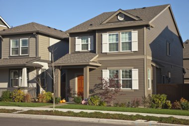 Satır Willsonville Oregon yeni evlerin.