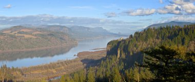 Columbia River Gorge panorama Oregon.