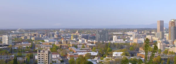 Vista panorâmica da área industrial Portland Oregon . — Fotografia de Stock