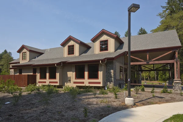 Community center building Camas Washingto state. — Stock Photo, Image