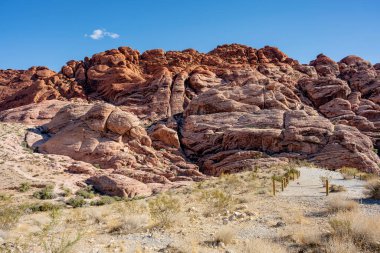 The visit to the Red Rock Canyon near Las Vegas Nevada state.