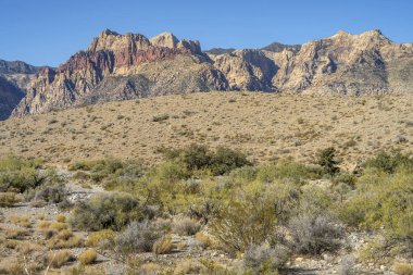 The visit to the Red Rock Canyon near Las Vegas Nevada state.