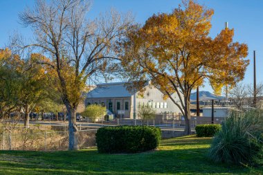 Kingman Park ve müzesi Kingman Arizona şehir merkezinde.. 