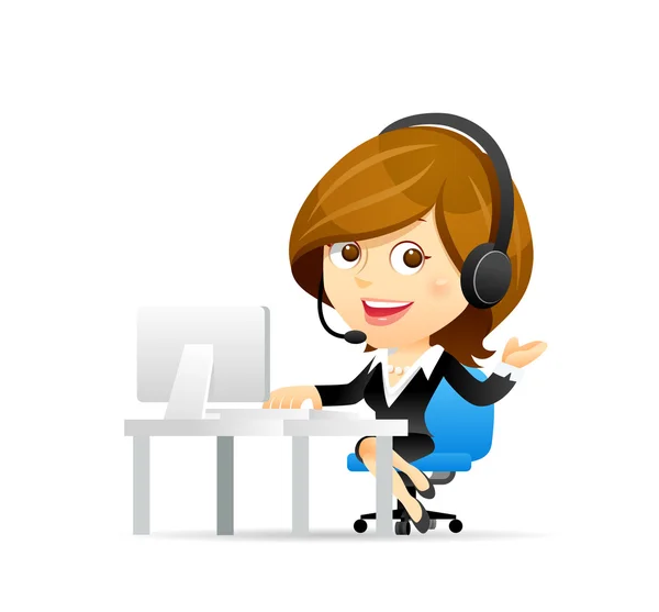 Müşteri hizmet işkadını