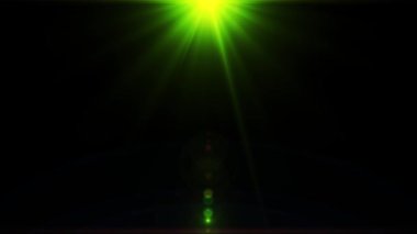 4K anamorfik parlamalar mercek tarafından oluşturuldu.