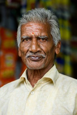 Bir adamın portresi, Pithoragarh Halkı, Uttrakhand, Hindistan Fotoğraf Tarihi 17 Haziran 2018