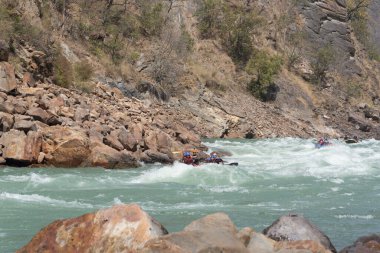 rafting, nehir, su, dalgalar, kano, Ganga Nehri, Rishikesh, Haridwar, Hindistan