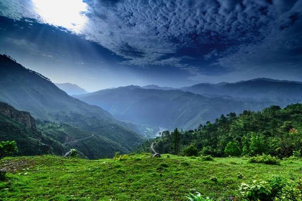 Wunderschöne Berglandschaft Hintergrund Natur — Stockfoto