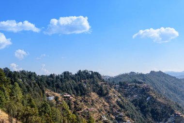 Dağların güzel manzarası