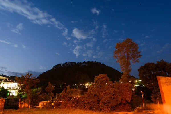 Bela Vista Paisagem Natureza Entardecer — Fotografia de Stock