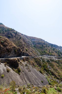 Dağların güzel manzarası