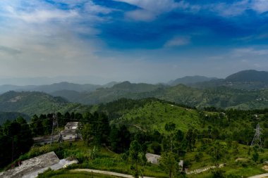 Dağların güzel manzarası