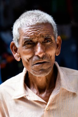 Bir Yaşlı Adam, Pithoragarh Halkı, Uttrakhand, Hindistan Fotoğraf Tarihi 17 Haziran 2018
