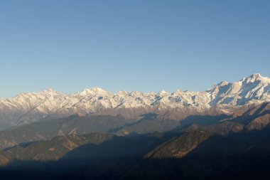 Dağların güzel manzarası