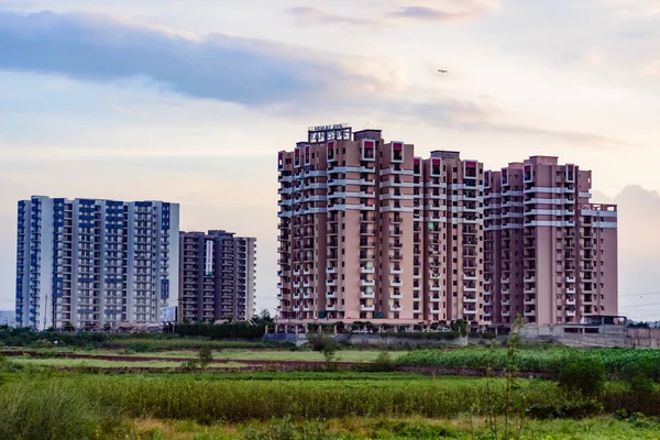 Modern Apartment Building City — Stock Photo, Image