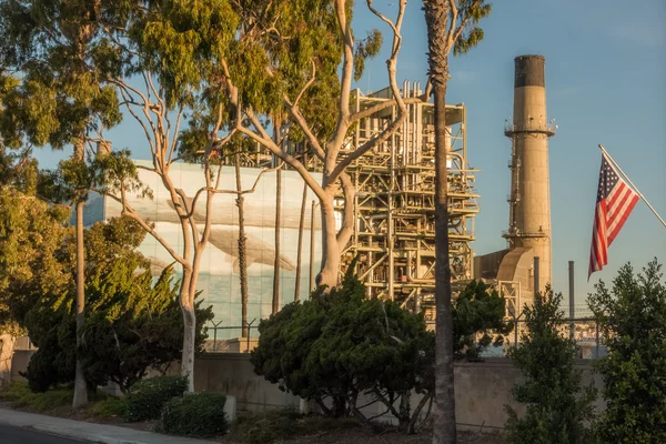 Redondo Beach kraftverk — Stockfoto