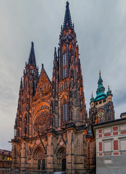 Cattedrale di St. Veits — Foto Stock