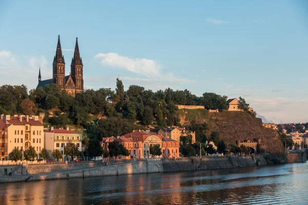 Vysehrad görünümünü — Stok fotoğraf