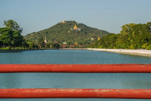 View to Mandalay Hill — Stock Photo, Image