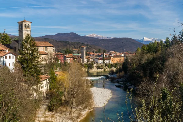 Widok na Cividale del Friuli — Zdjęcie stockowe