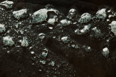 Doğal seramik yüzey arka planı. Soyut kalıplar. Doğal malzeme. Toprak dokusu. Seramik tasarım. Doğa detayları. Soyut doğal arkaplan