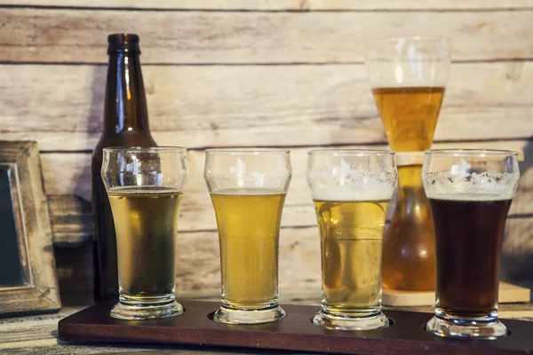 American Beer Tasting — Stock Photo, Image