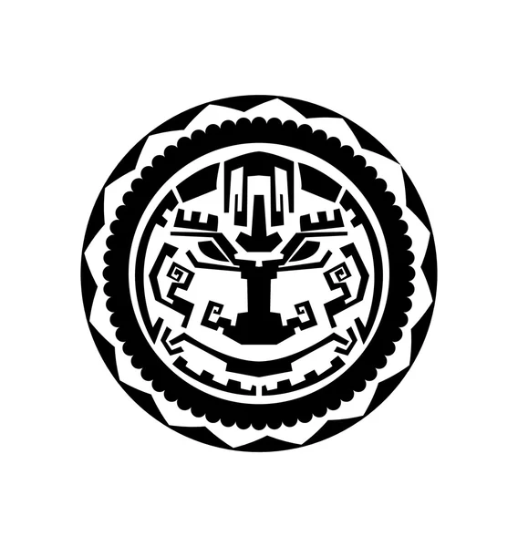 Polinezyjski tatuaż — Wektor stockowy