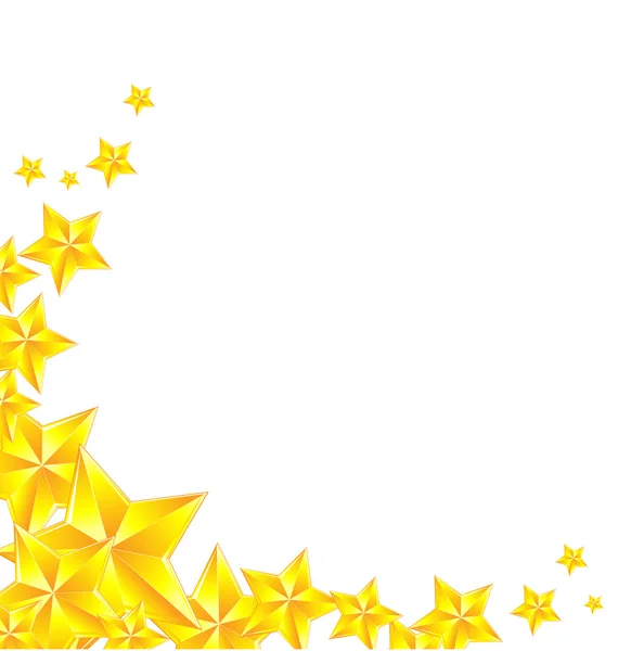 Golden star — Stock Vector