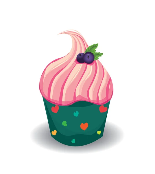 Vecteur de Cupcake — Image vectorielle