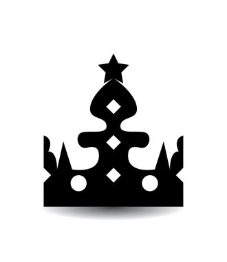Crown, Isolated On White Background