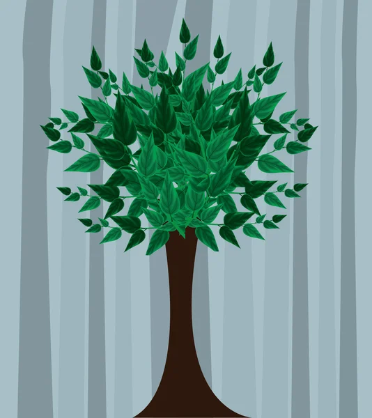 Soyut Ağaç — Stok Vektör