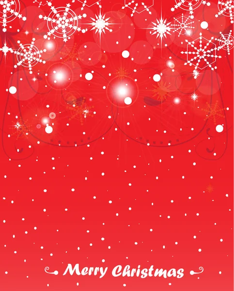 Christmas background illustration — Stock Vector