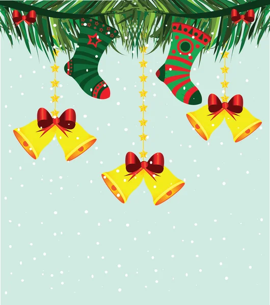 Weihnachten Hintergrund Illustration — Stockvektor