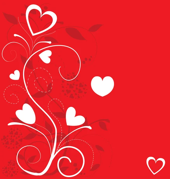 Carte Saint-Valentin — Image vectorielle