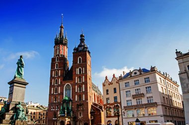 Krakow 'daki Aziz Mary Bazilikası