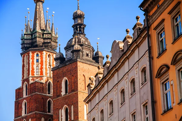 Basilica di Santa Maria a Cracovia — Foto Stock