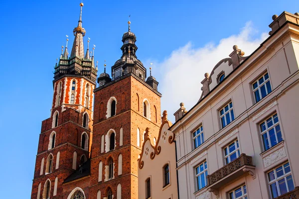 Basilica di Santa Maria a Cracovia — Foto Stock