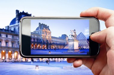 Akıllı telefon Mobil fotoğraf Paris