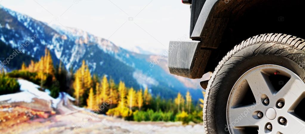Jeep car offroad dirt adventure trail