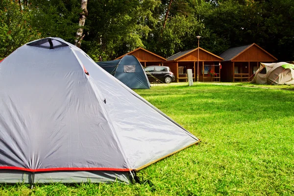 Sátor tourist house camping — Stock Fotó