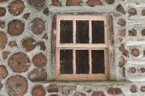 Cette Ancienne Cabane Rondins Pain Épice Dans Les Bois Est Photo De Stock