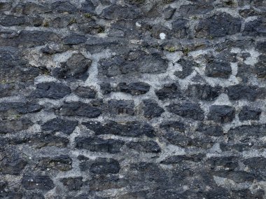 Doğal Siyah Lekeli Tarihi Kireç Taşı